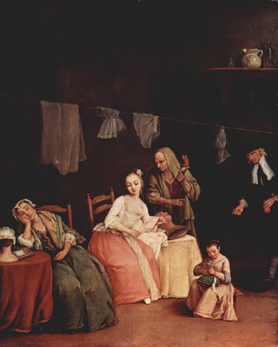 La modista da Pietro Longhi